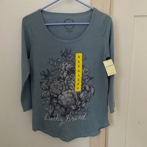 NWT Lucky Brand Graphic Shirt Sz. Small